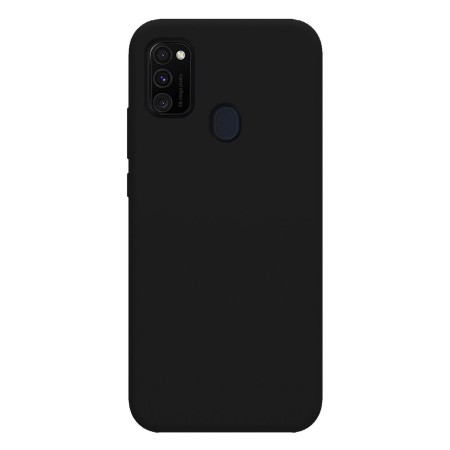 Funda Silicona Líquida Ultra Suave para Samsung Galaxy M30s / M21 color Negra