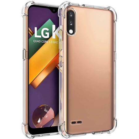 Funda Gel Tpu Anti-Shock Transparente para Lg K22