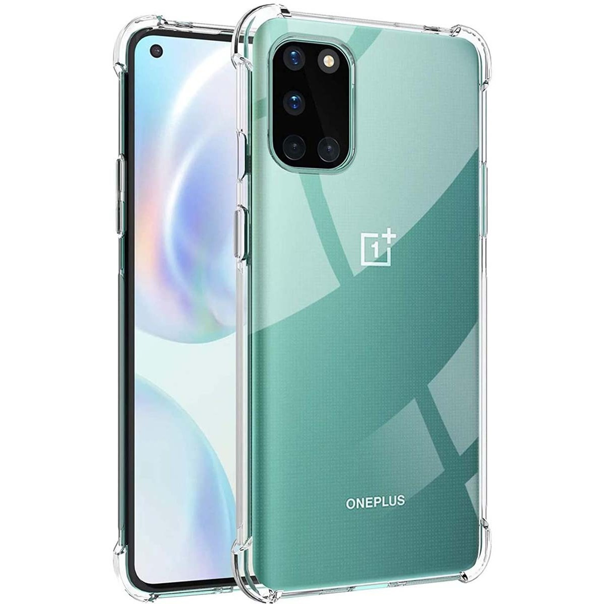 Funda Gel Tpu Anti-Shock Transparente para OnePlus 8T 5G