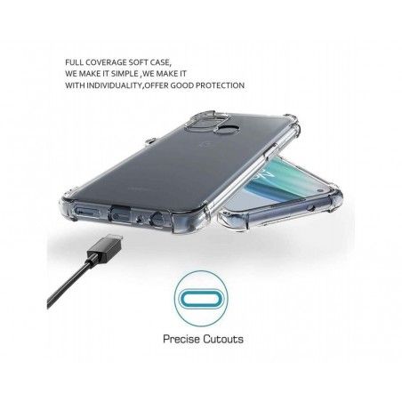 Funda Gel Tpu Anti-Shock Transparente para OnePlus Nord N10 5G