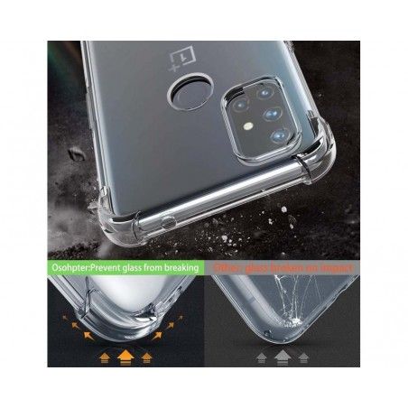 Funda Gel Tpu Anti-Shock Transparente para OnePlus Nord N10 5G