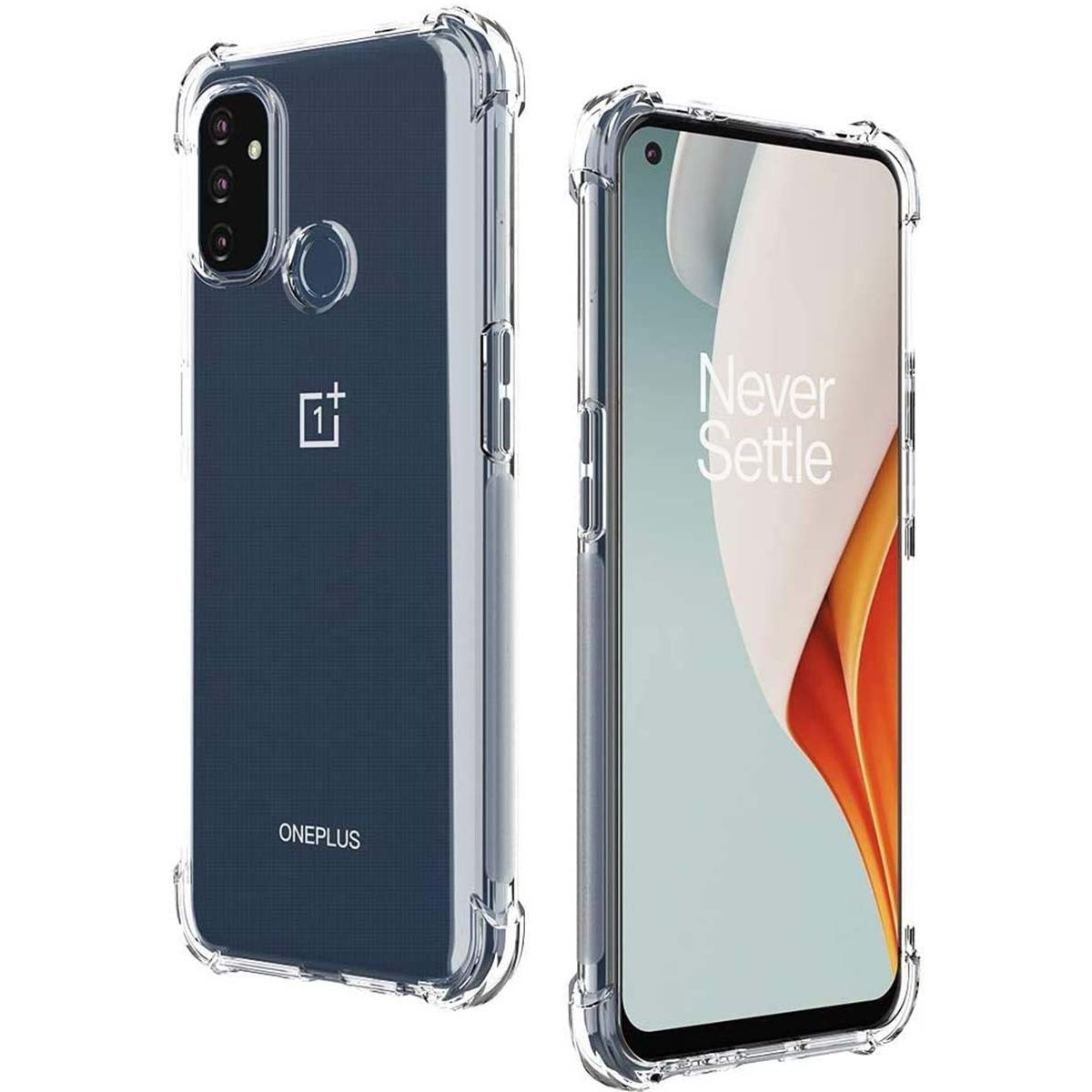 Funda Gel Tpu Anti-Shock Transparente para OnePlus Nord N100