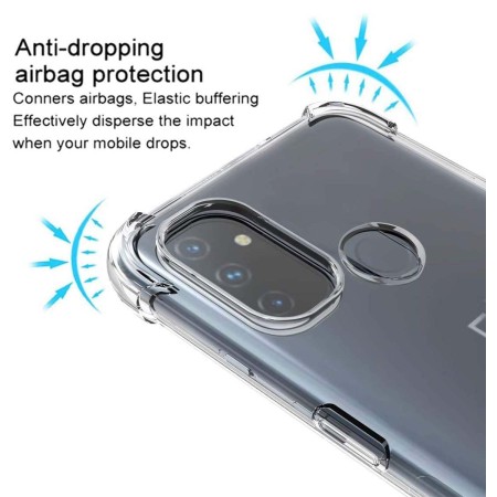 Funda Gel Tpu Anti-Shock Transparente para OnePlus Nord N100