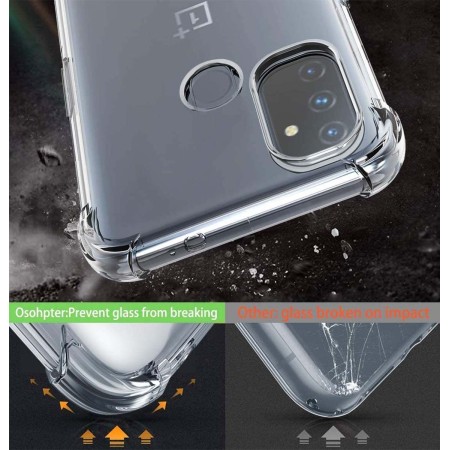 Funda Gel Tpu Anti-Shock Transparente para OnePlus Nord N100