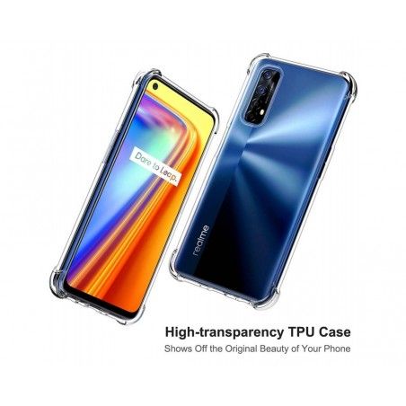 Funda Gel Tpu Anti-Shock Transparente para Realme 7