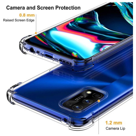 Funda Gel Tpu Anti-Shock Transparente para Realme 7 Pro