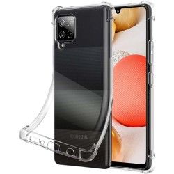Funda Gel Tpu Anti-Shock Transparente para Samsung Galaxy A42 5G 2