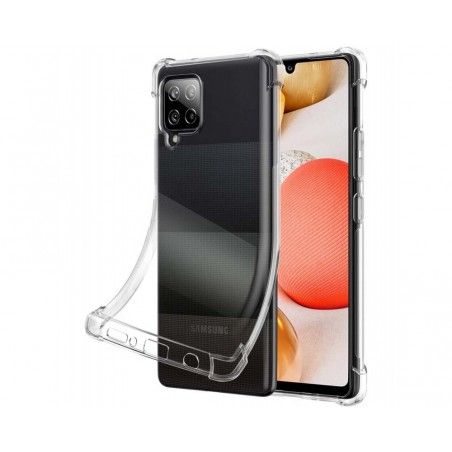 Funda Gel Tpu Anti-Shock Transparente para Samsung Galaxy A42 5G