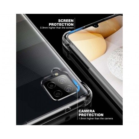 Funda Gel Tpu Anti-Shock Transparente para Samsung Galaxy A42 5G