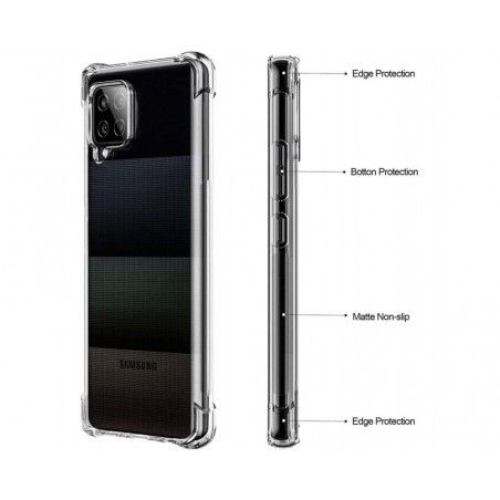 Funda Gel Tpu Anti-Shock Transparente para Samsung Galaxy A42 5G