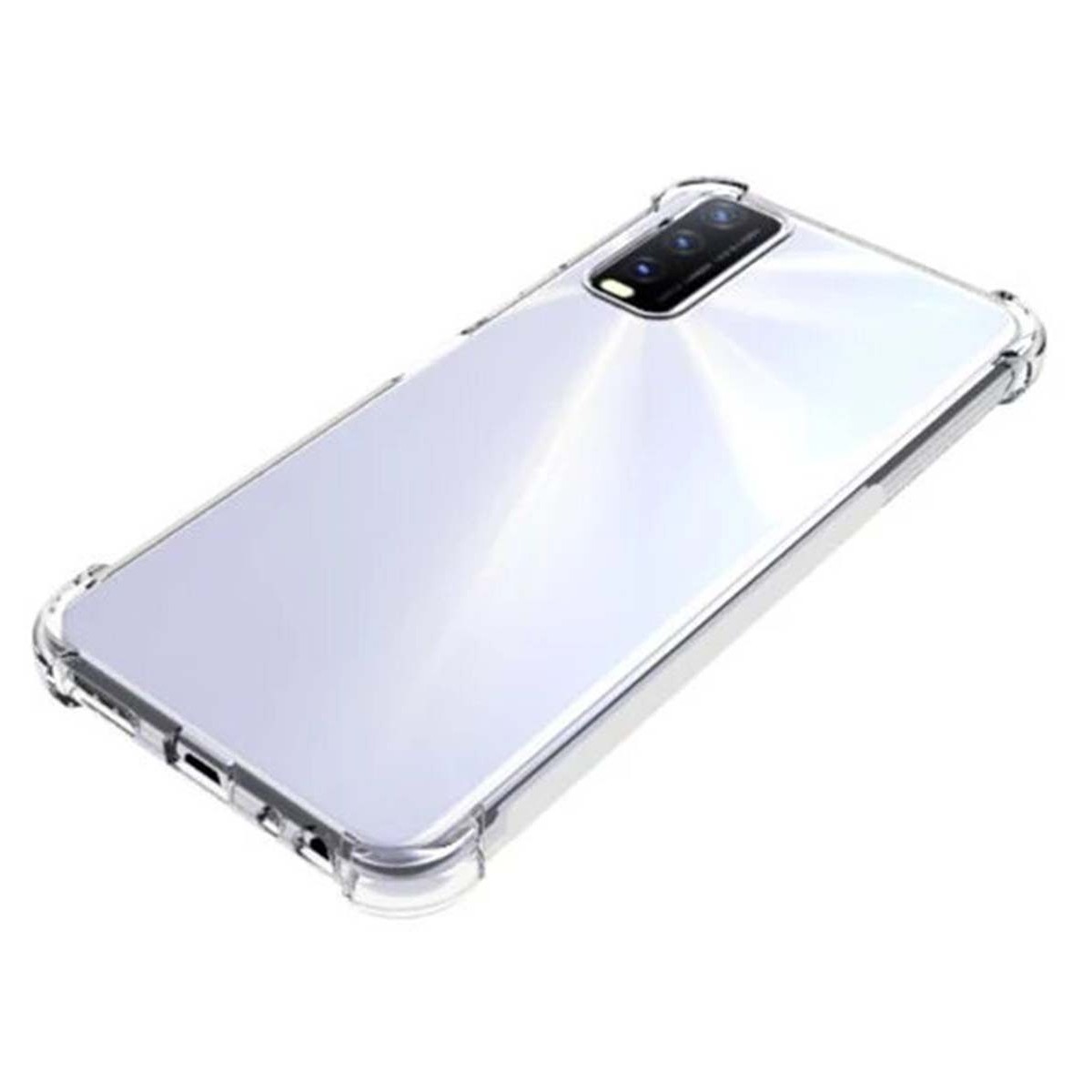 Funda Gel Tpu Anti-Shock Transparente para Vivo Y20s / Y11s