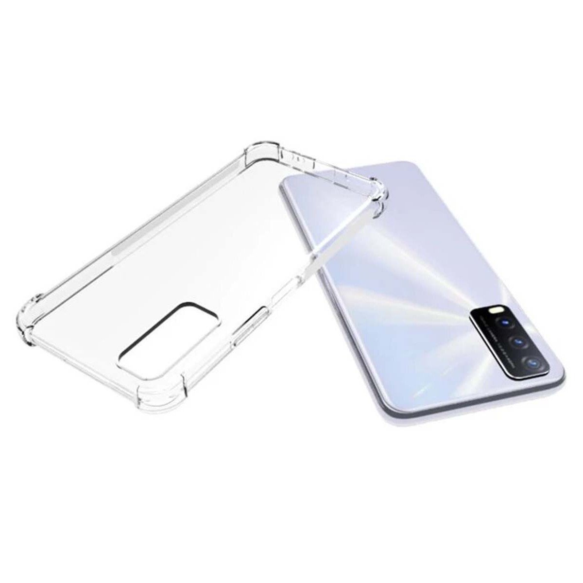 Funda Gel Tpu Anti-Shock Transparente para Vivo Y20s / Y11s