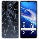 Funda Gel Transparente para Vivo Y20s / Y11s diseño Araña Dibujos