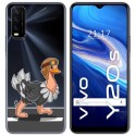 Funda Gel Transparente para Vivo Y20s / Y11s diseño Avestruz Dibujos
