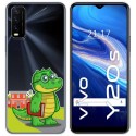 Funda Gel Transparente para Vivo Y20s / Y11s diseño Coco Dibujos