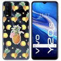 Funda Gel Transparente para Vivo Y20s / Y11s diseño Piña Dibujos