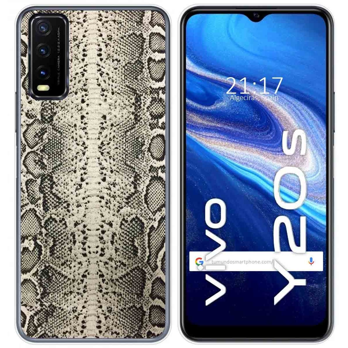 Funda Gel Tpu para Vivo Y20s / Y11s diseño Animal 01 Dibujos