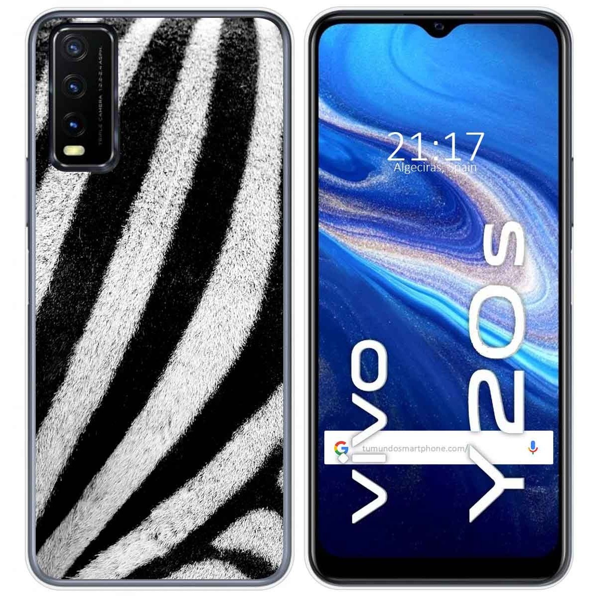 Funda Gel Tpu para Vivo Y20s / Y11s diseño Animal 02 Dibujos