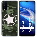 Funda Gel Tpu para Vivo Y20s / Y11s diseño Camuflaje 01 Dibujos