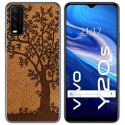 Funda Gel Tpu para Vivo Y20s / Y11s diseño Cuero 03 Dibujos