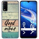 Funda Gel Tpu para Vivo Y20s / Y11s diseño Madera 01 Dibujos
