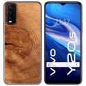 Funda Gel Tpu para Vivo Y20s / Y11s diseño Madera 04 Dibujos