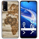 Funda Gel Tpu para Vivo Y20s / Y11s diseño Madera 07 Dibujos