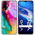 Funda Gel Tpu para Vivo Y20s / Y11s diseño Mármol 15 Dibujos
