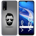 Funda Gel Tpu para Vivo Y20s / Y11s diseño Barba Dibujos
