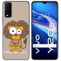 Funda Gel Tpu para Vivo Y20s / Y11s diseño Leon Dibujos