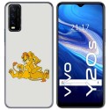 Funda Gel Tpu para Vivo Y20s / Y11s diseño Leones Dibujos
