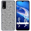 Funda Gel Tpu para Vivo Y20s / Y11s diseño Letras Dibujos
