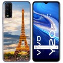 Funda Gel Tpu para Vivo Y20s / Y11s diseño Paris Dibujos