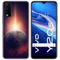 Funda Gel Tpu para Vivo Y20s / Y11s diseño Tierra Dibujos
