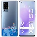 Funda Gel Transparente para Vivo X51 5G diseño Hipo Dibujos