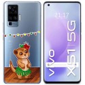 Funda Gel Transparente para Vivo X51 5G diseño Suricata Dibujos