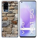 Funda Gel Tpu para Vivo X51 5G diseño Ladrillo 03 Dibujos
