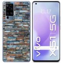 Funda Gel Tpu para Vivo X51 5G diseño Ladrillo 05 Dibujos