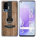 Funda Gel Tpu para Vivo X51 5G diseño Madera 11 Dibujos