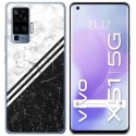 Funda Gel Tpu para Vivo X51 5G diseño Mármol 01 Dibujos