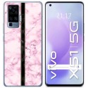 Funda Gel Tpu para Vivo X51 5G diseño Mármol 04 Dibujos