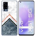Funda Gel Tpu para Vivo X51 5G diseño Mármol 05 Dibujos