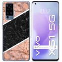 Funda Gel Tpu para Vivo X51 5G diseño Mármol 07 Dibujos