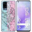 Funda Gel Tpu para Vivo X51 5G diseño Mármol 08 Dibujos