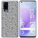Funda Gel Tpu para Vivo X51 5G diseño Letras Dibujos