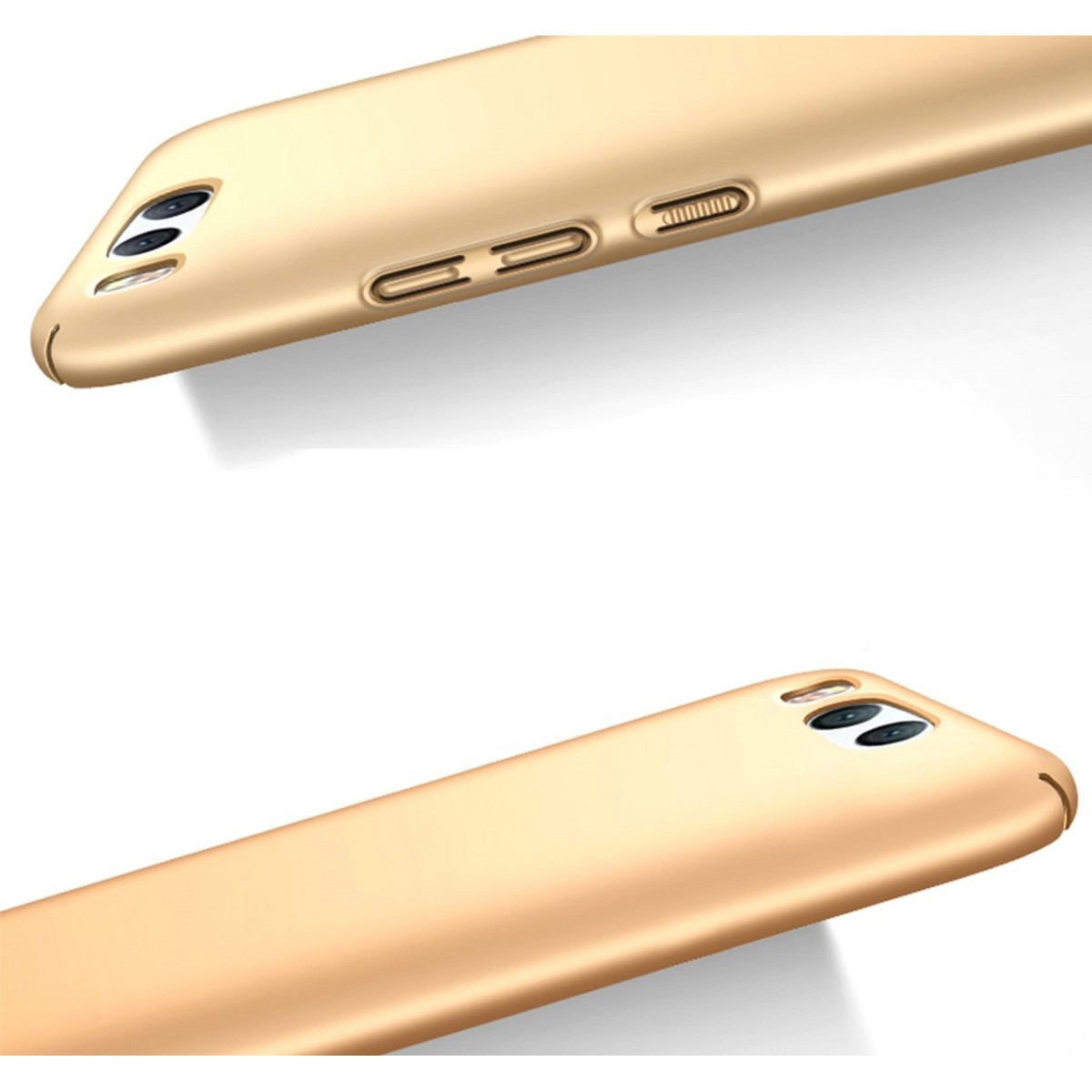 Carcasa Funda Dura Completa Dorada  para Xiaomi Mi6