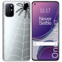 Funda Gel Transparente para OnePlus 8T 5G diseño Araña Dibujos