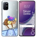 Funda Gel Transparente para OnePlus 8T 5G diseño Cabra Dibujos