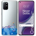 Funda Gel Transparente para OnePlus 8T 5G diseño Hipo Dibujos