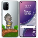 Funda Gel Transparente para OnePlus 8T 5G diseño Mono Dibujos